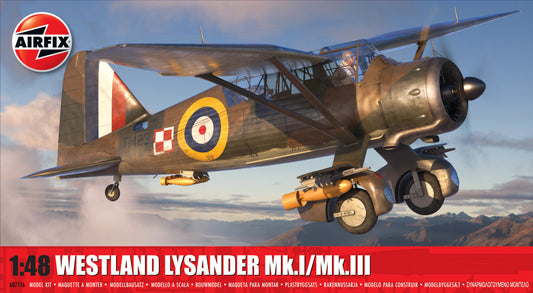 Airfix 1/48th scale Westland Lysander MkI/III