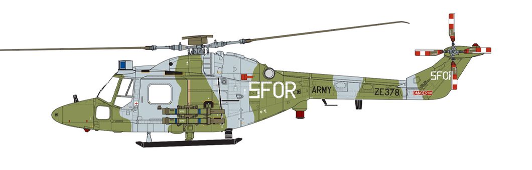 Airfix 1/48th scale Westland Lynx AH-7