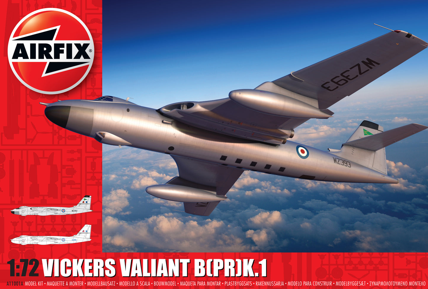 Airfix 1/72nd scale Vickers Valiant