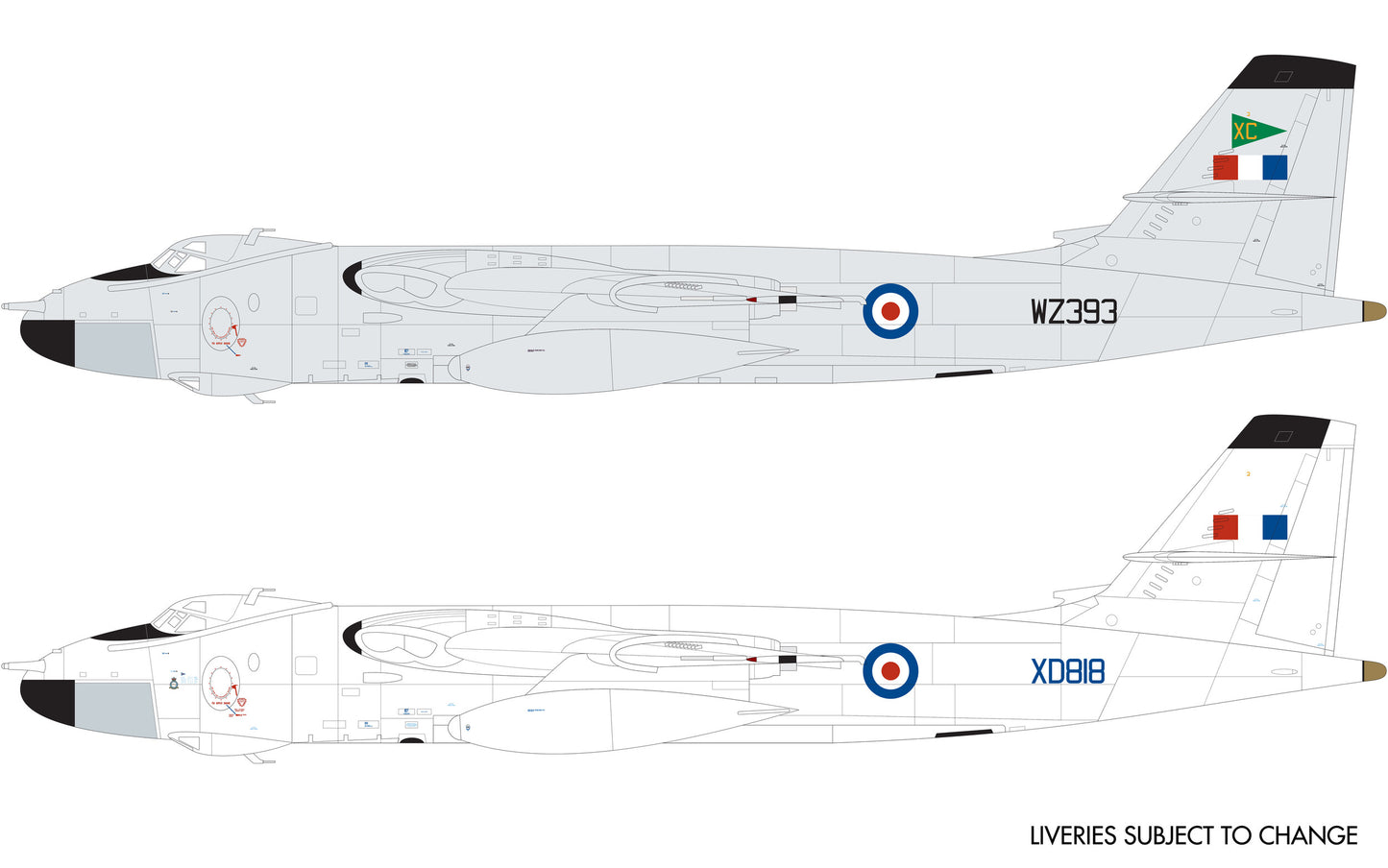 Airfix 1/72nd scale Vickers Valiant