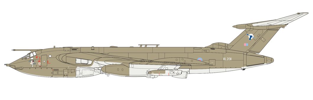 Airfix 1/72nd scale Handley Page Victor K.2/SR.2