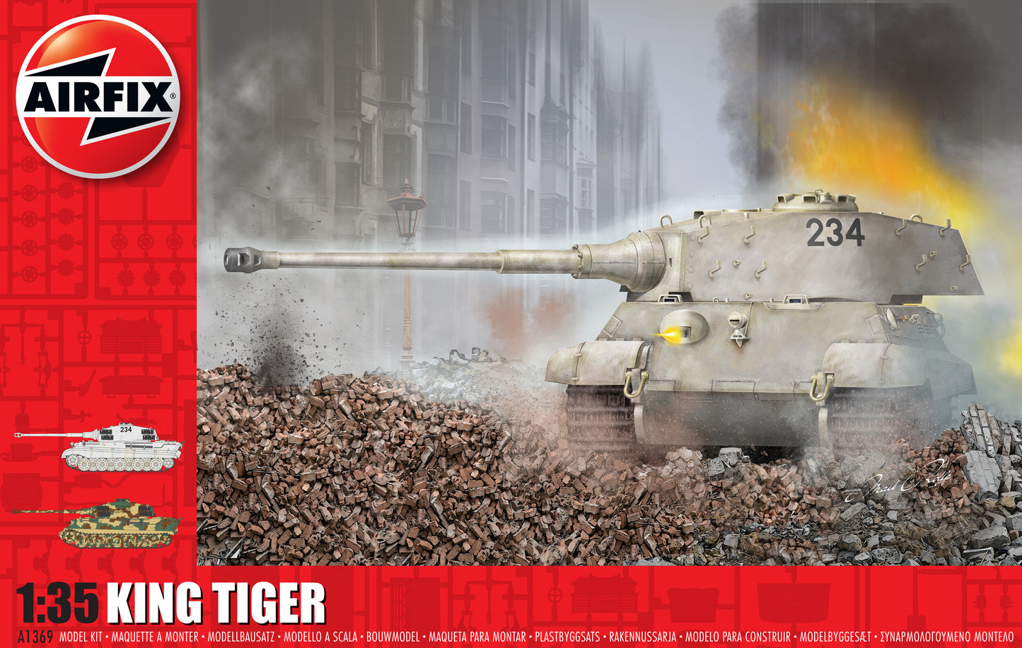 Airfix 1/35th scale King Tiger