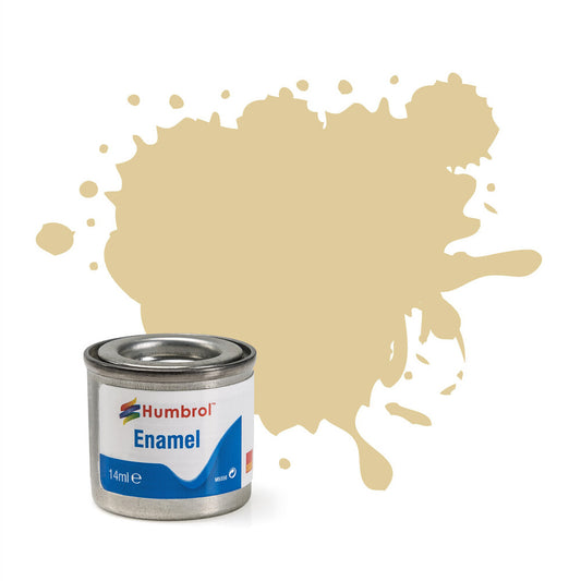 Humbrol Enamel No 121 Pale Stone   Matt
