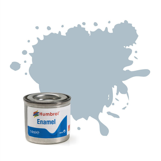 Humbrol Enamel No 127 US Ghost Grey   Satin