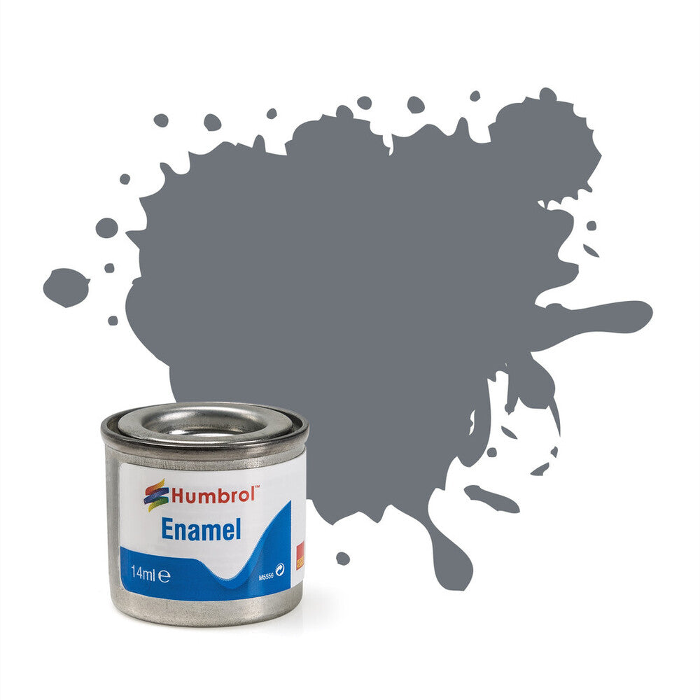 Humbrol Enamel No 164 Dark Sea Grey   Satin   