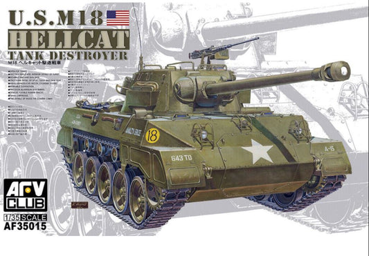 AFV Club 1/35 scale M18 Hellcat Tank Destroyer