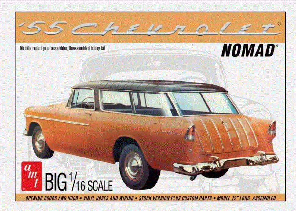 AMT 1/16th scale 1955 Chevy Nomad Wagon