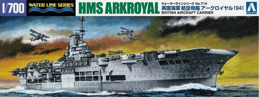 Aoshima 1/700th scale - HMS Ark Royal Aircraft Carrier