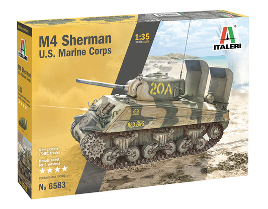Italeri 1/35th scale M4A2 U.S. Marine Corps C