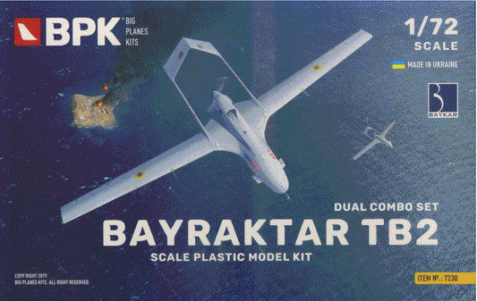 BPK 1/72nd Bayraktar TB2 Dual Combo Set