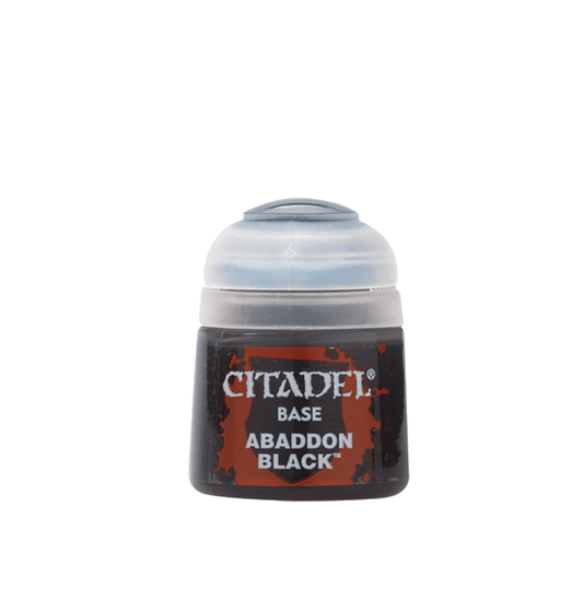 Games Workshop Citadel Paint: Base Abaddon Black (12ml)