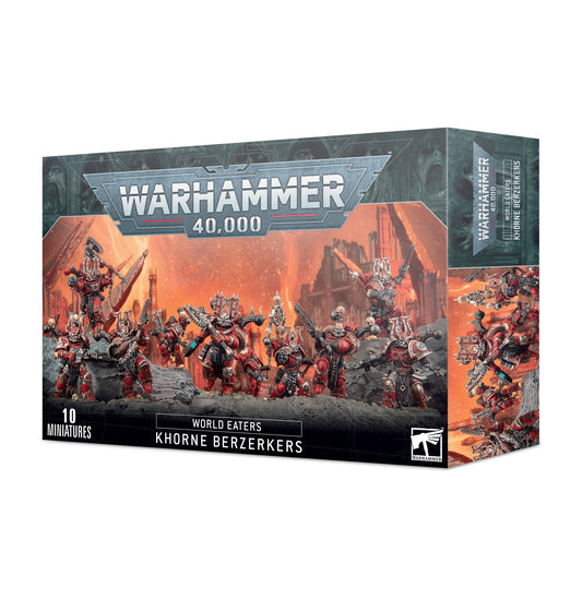 Games Workshop Warhammer 40k World Eaters Khorne Berserkers
