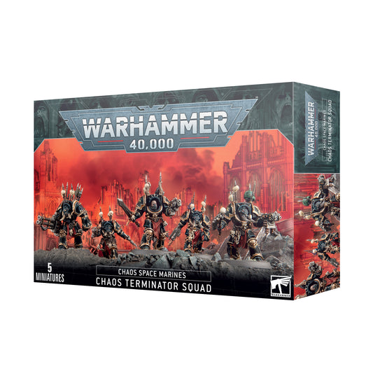 Games Workshop Warhammer 40k Chaos Space Marine Terminators
