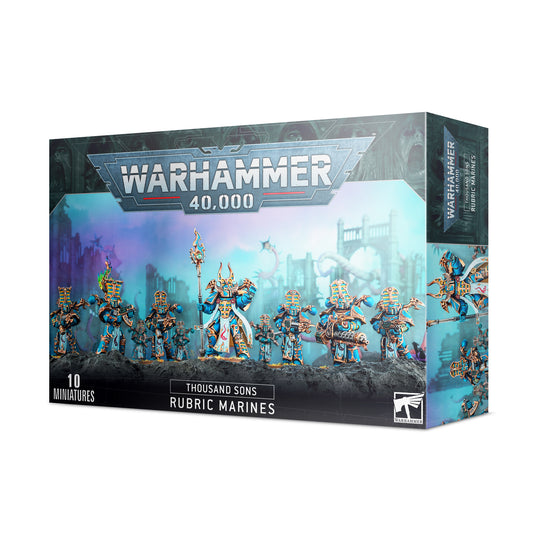 Games Workshop Warhammer 40k THOUSAND SONS RUBRIC MARINES