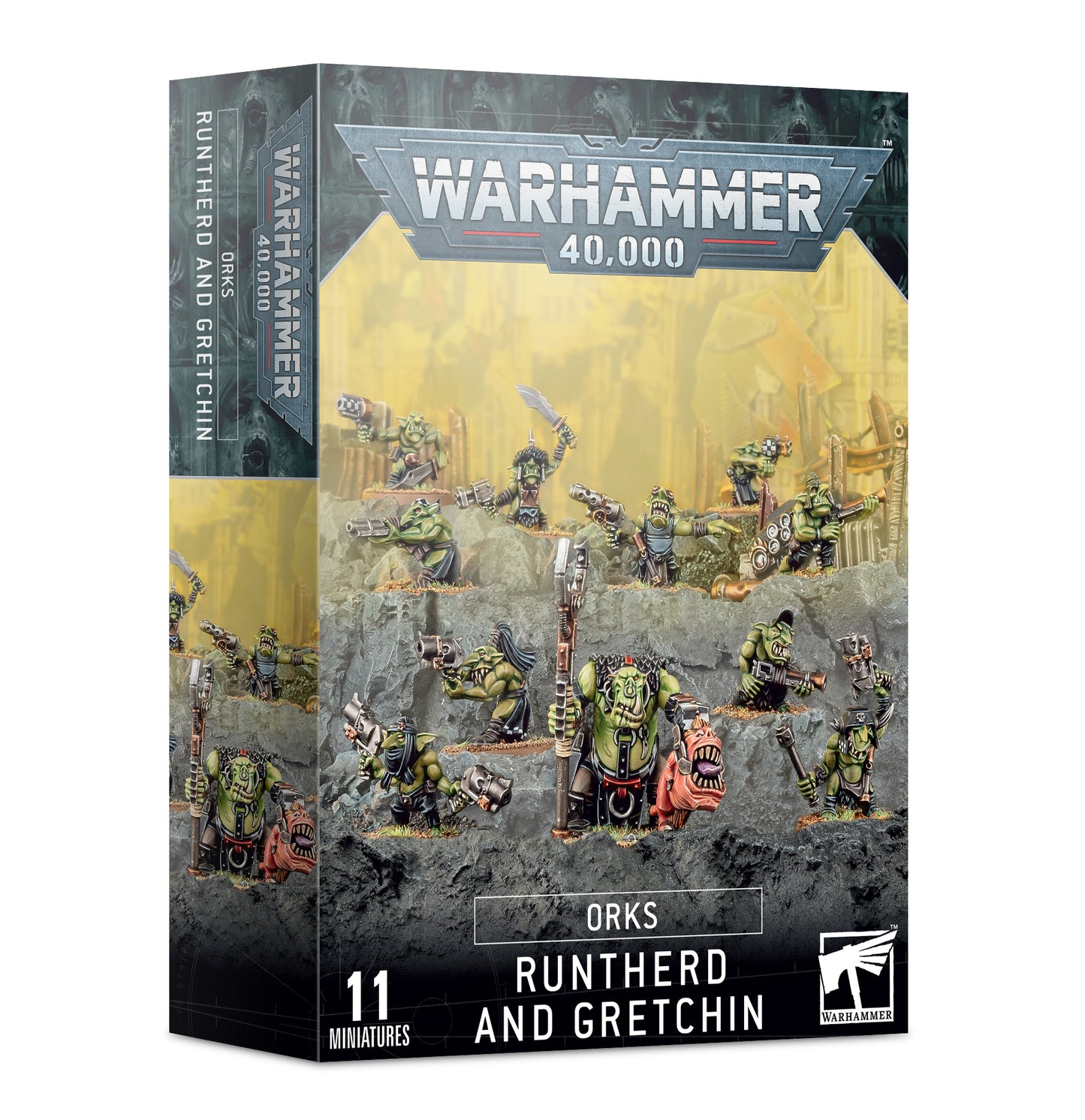Games Workshop Warhammer 40k ORKS: RUNTHERD AND GRETCHIN