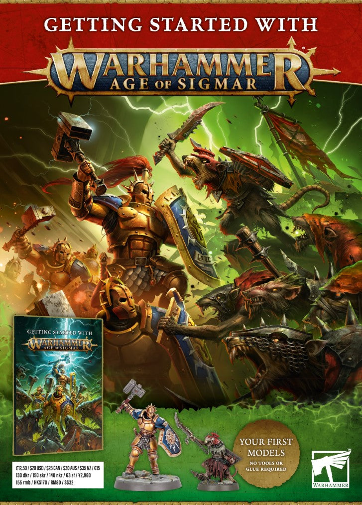 Games Workshop Warhammer Getting Started with Age of Sigmar
