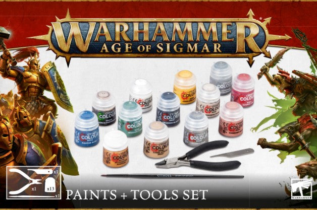 Games Workshop Warhammer Age of Sigmar Paints & Tools