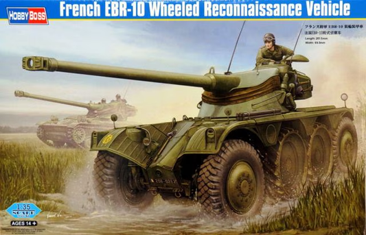 Hobbyboss 1/35 scale French EBR-10 Wheeled Reconnaissance Vehicle