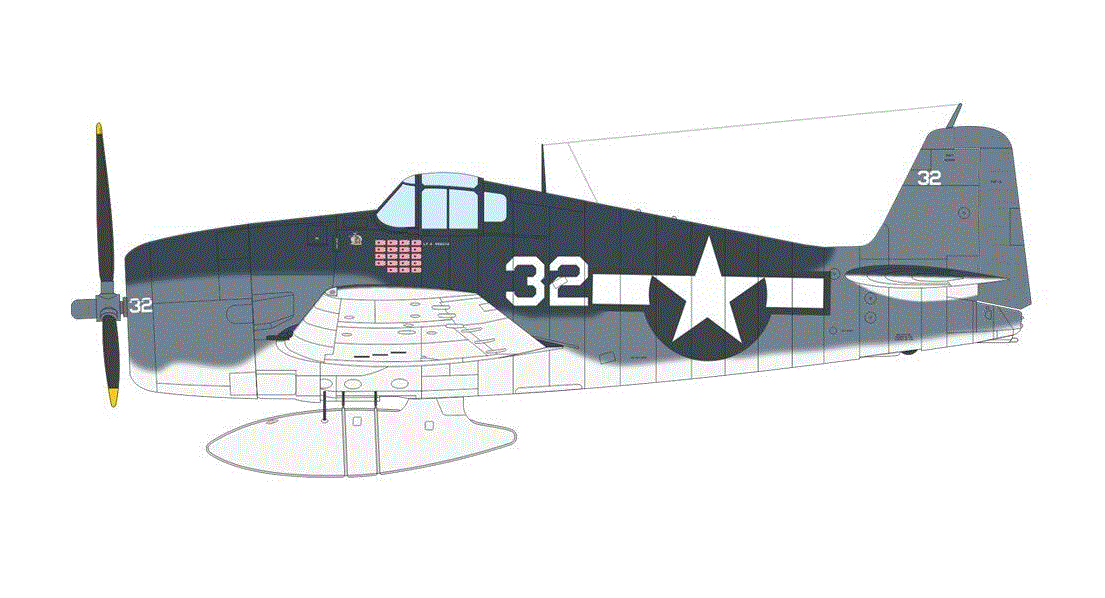 Eduard 1/48th scale F6F-3 Hellcat Weekend with USN and FAA Markings
