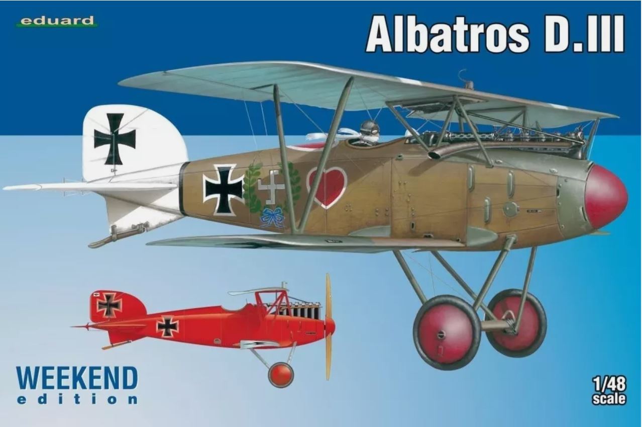 Eduard 1/48th scale Albatros D.III Weekend Edition