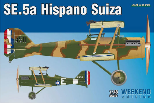 Eduard 1/48th scale Royal Aircraft Factory SE.5a Hispano Suiza