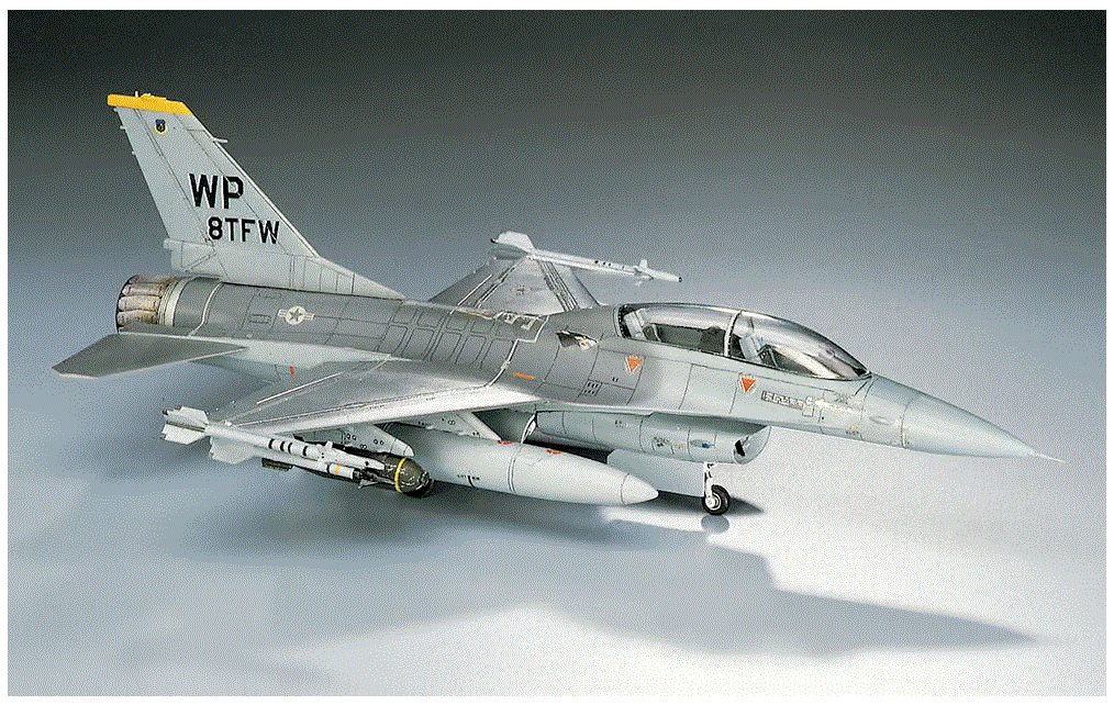 Hasegawa 1/72nd scale General-Dynamics F-16B Plus "Fighting Falcon"