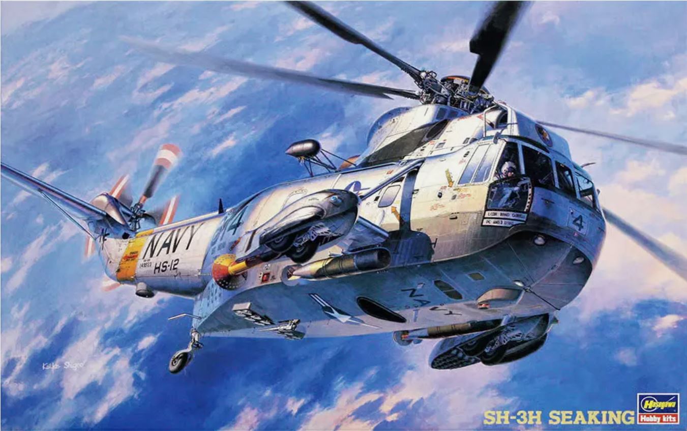 Hasegawa 1/48th scale SH-3H Sea King