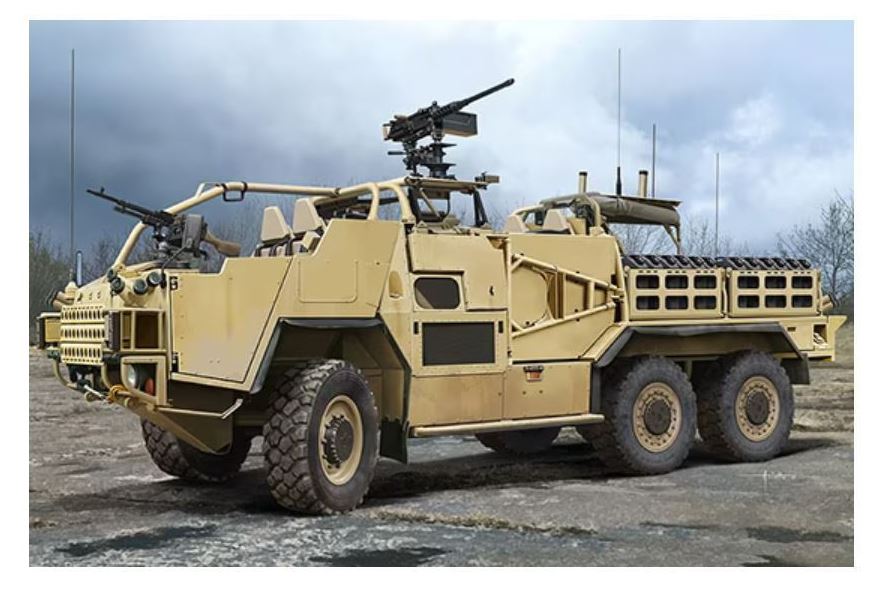 HobbyBoss 1/35th scale British Army Coyote TSV (Tactical Support Vehicle)