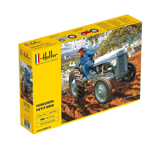 Heller 1/24th Scale Ferguson Tractor Le Petit Grey