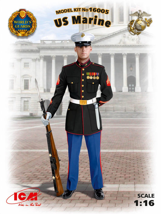 ICM 1/16th Scale US Marines Sergeant