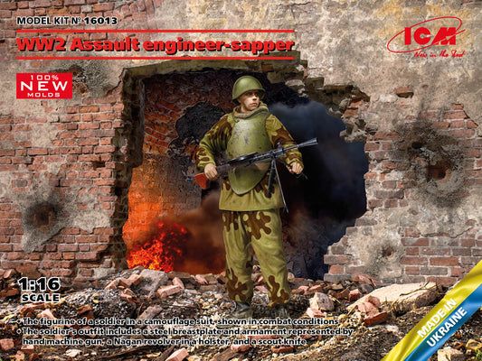 ICM 1/16th Scale WW2 Soviet Assault Engineer-Sapper