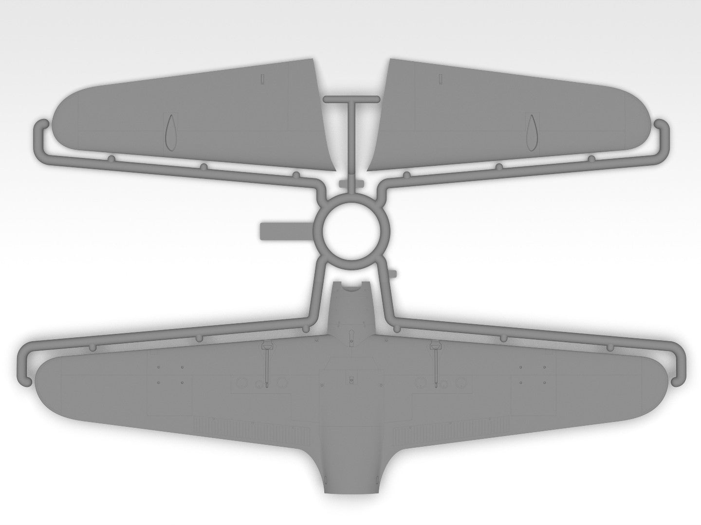 ICM 1/32nd scale Hs 123A-1 WWII German Attack Aircraft