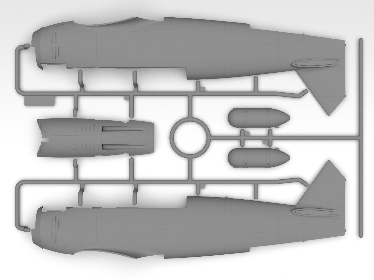 ICM 1/32nd scale Hs 123A-1 WWII German Attack Aircraft