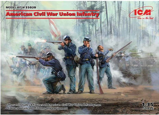 ICM 1/35th scale American Civil War Union Infantry