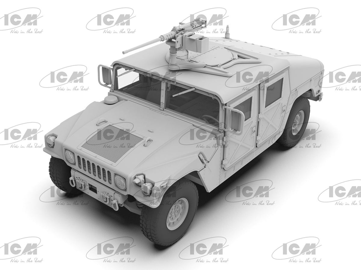 ICM 1/35th scale M1025A2 Humvee Armament Carrier