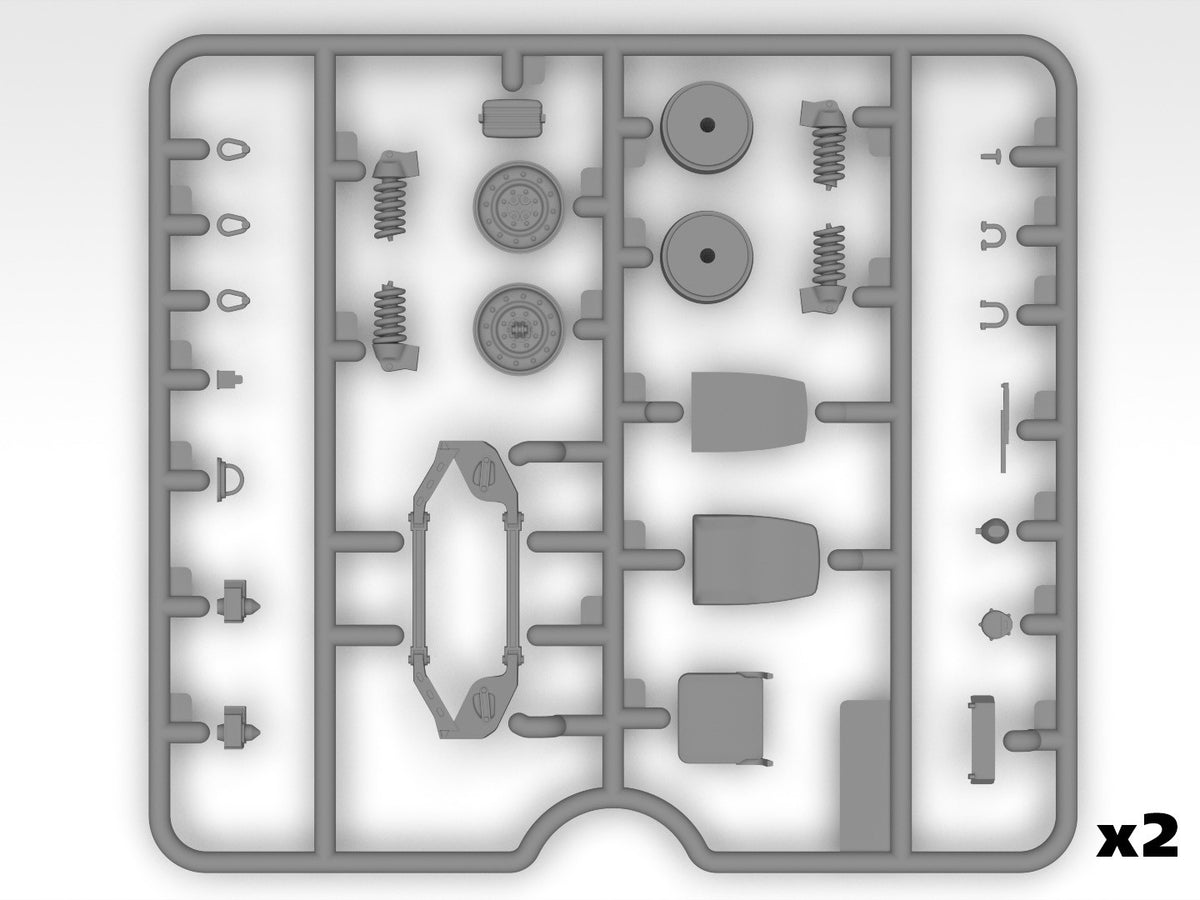 ICM 1/35th scale M1025A2 Humvee Armament Carrier