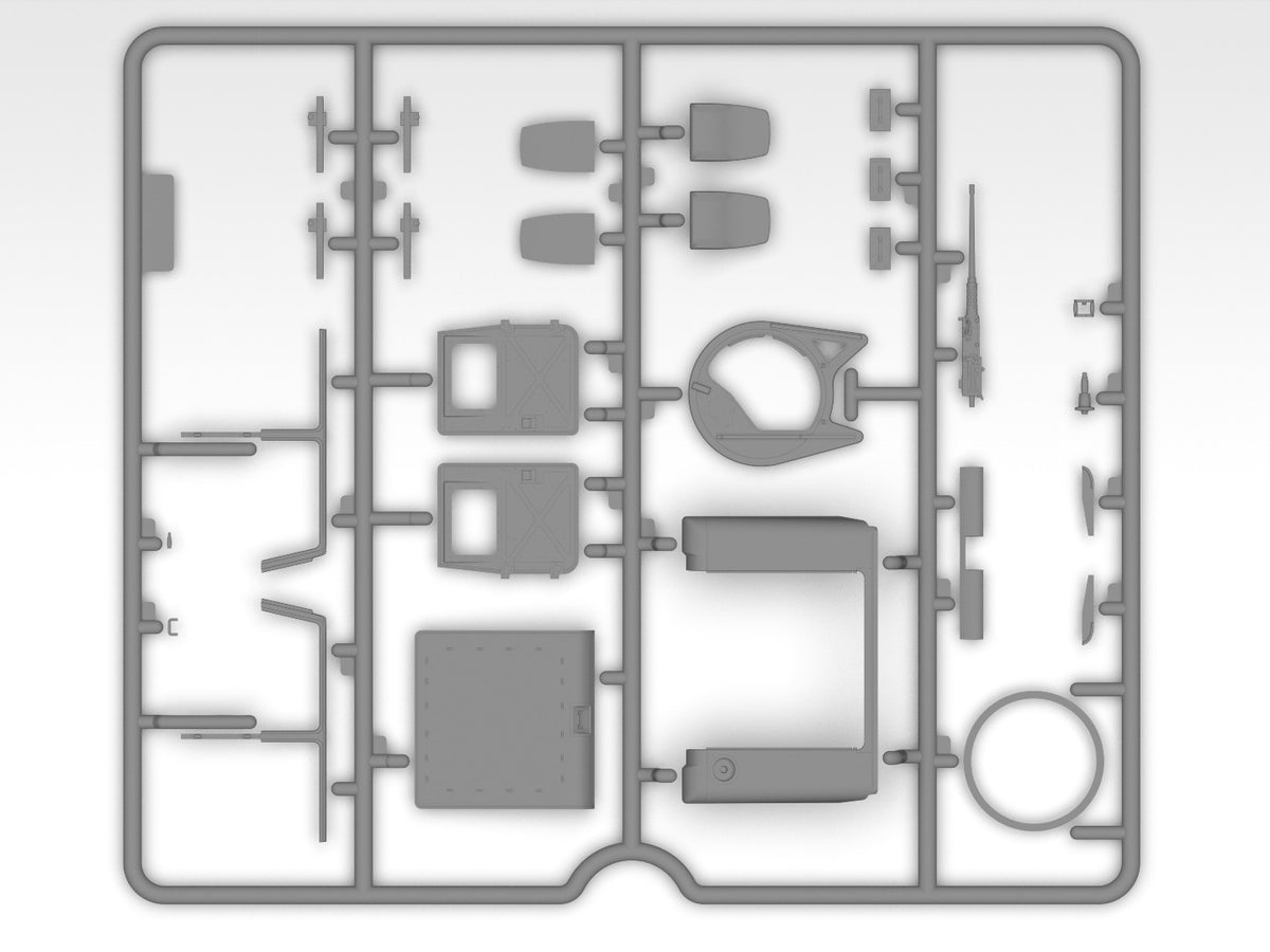 ICM 1/35th scale M1025A2 Humvee Armament Carrier