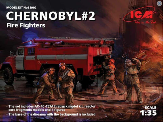 ICM 1/35th scale Chernobyl#2 Fire Fighters