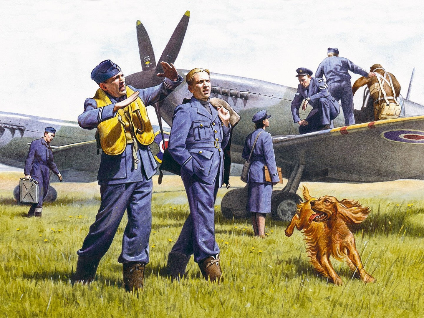 ICM 1/48th scale RAF Pilots and Ground Personnel (1939-1945)