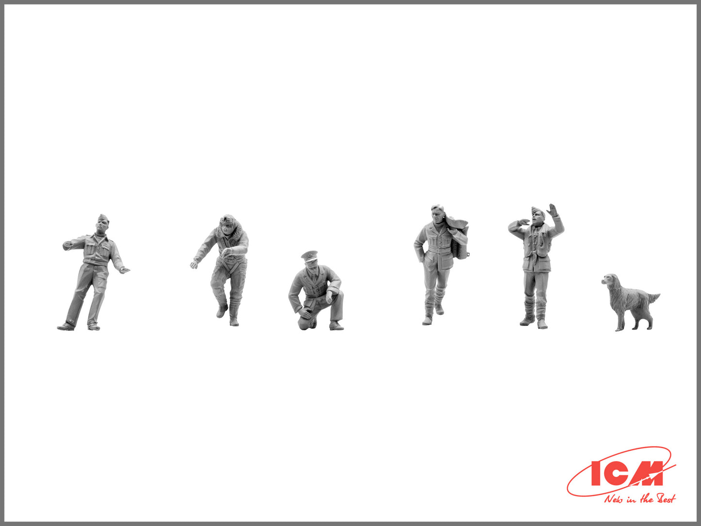 ICM 1/48th scale RAF Pilots and Ground Personnel (1939-1945)