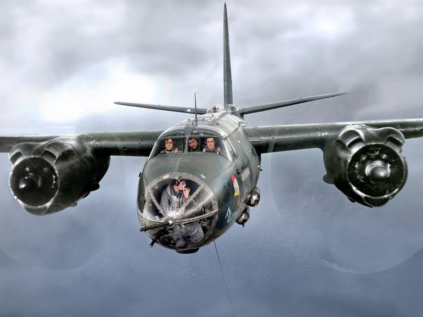 ICM 1/48th scale B-26 Marauder U.S. Crew (4 Figures) - Preorder