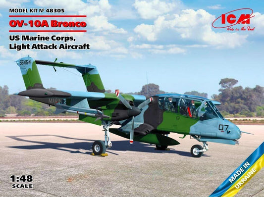 ICM 1/48th scale OV-10A Bronco USMC Light Attack Aicraft