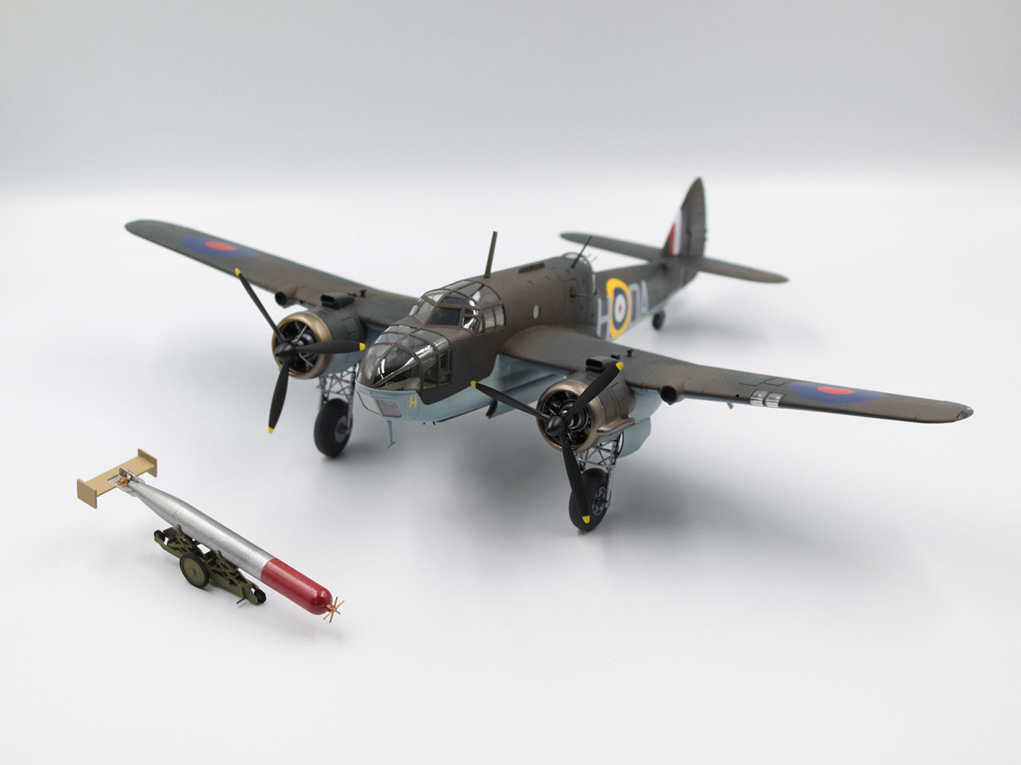 ICM 1/48th scale Bristol Beaufort Mk.I, WWII British Torpedo-Bomber