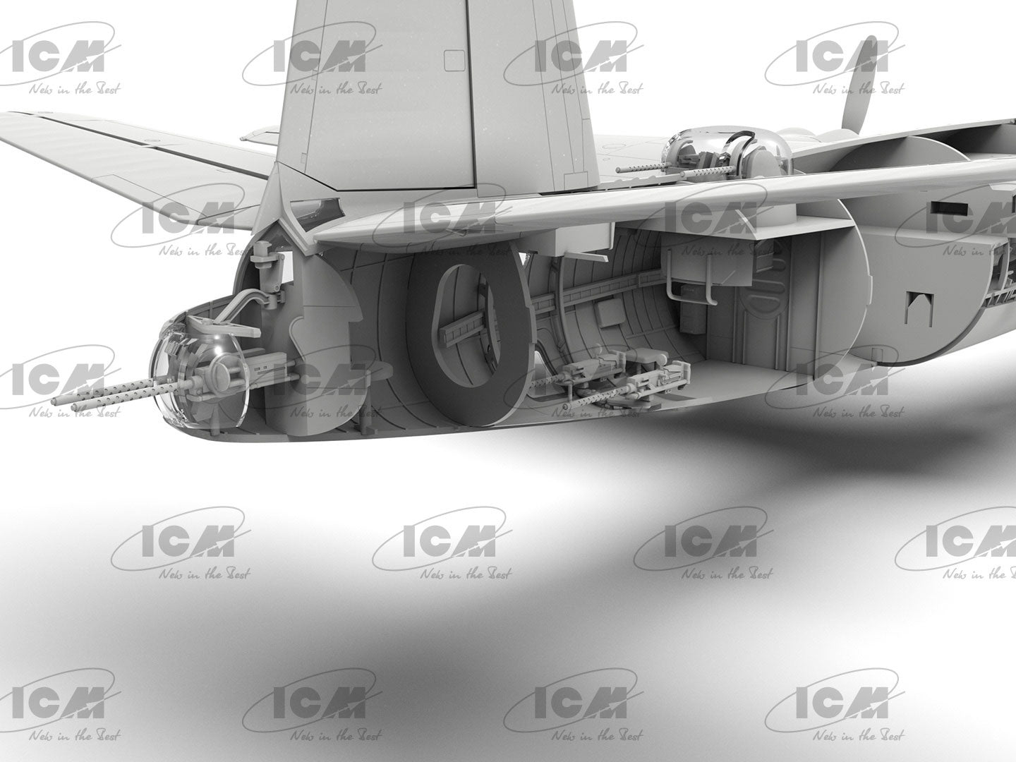 ICM 1/48th scale B-26B Marauder, WWII American Bomber