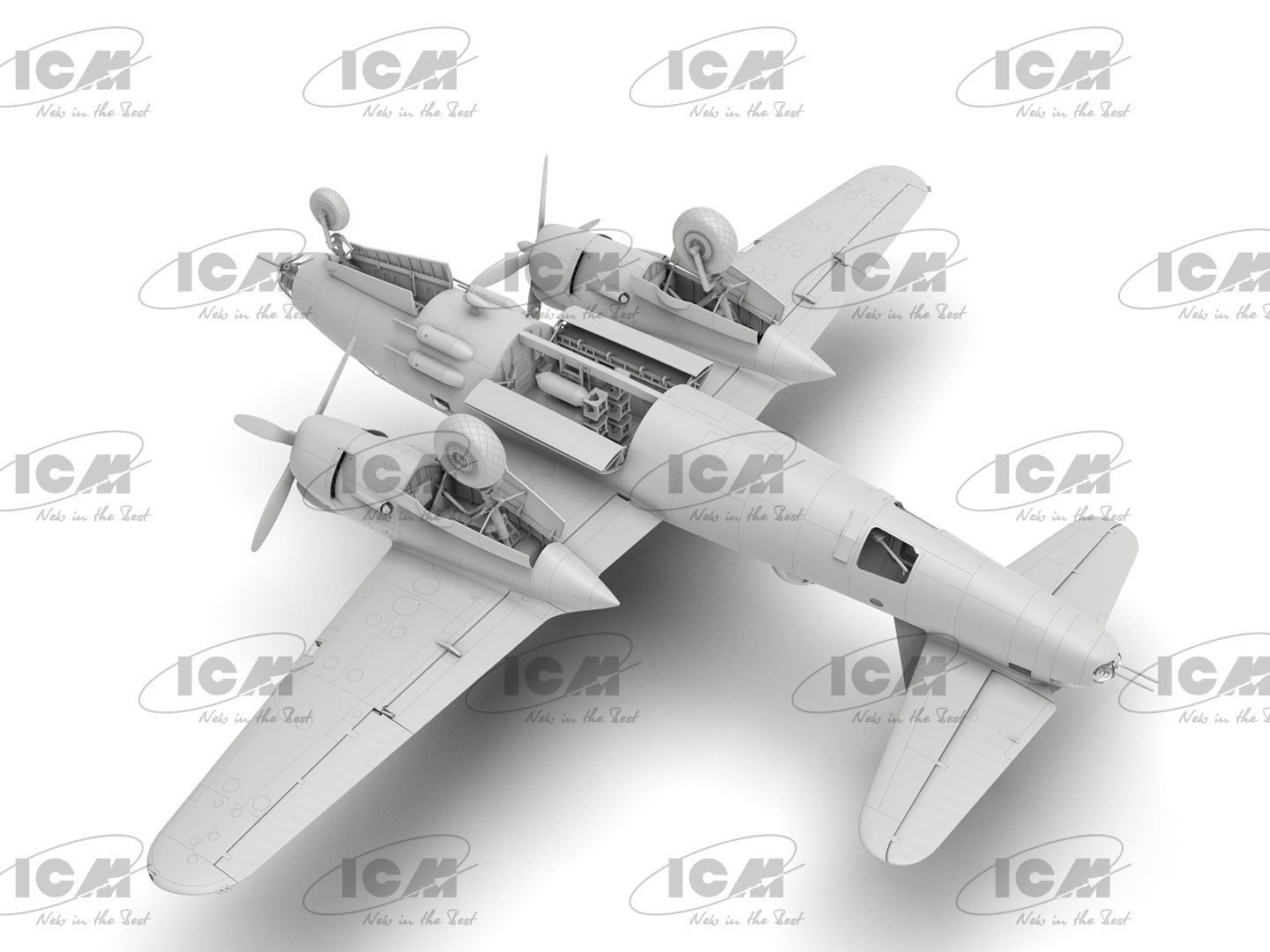 ICM 1/48th scale B-26B Marauder, WWII American Bomber