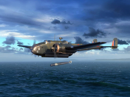 ICM 1/48th scale HP.52 Hampden TB.Mk.I WWII British Torpedo Bomber - Preorder inc. UK P&P