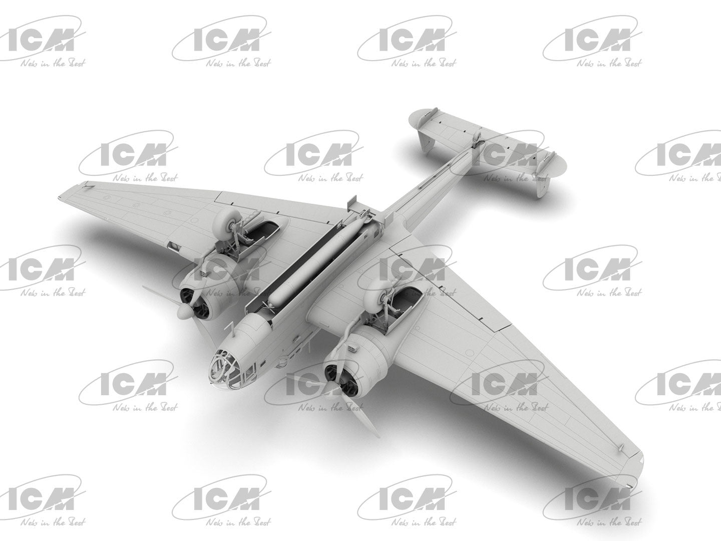 ICM 1/48th scale HP.52 Hampden TB.Mk.I WWII British Torpedo Bomber - Preorder inc. UK P&P