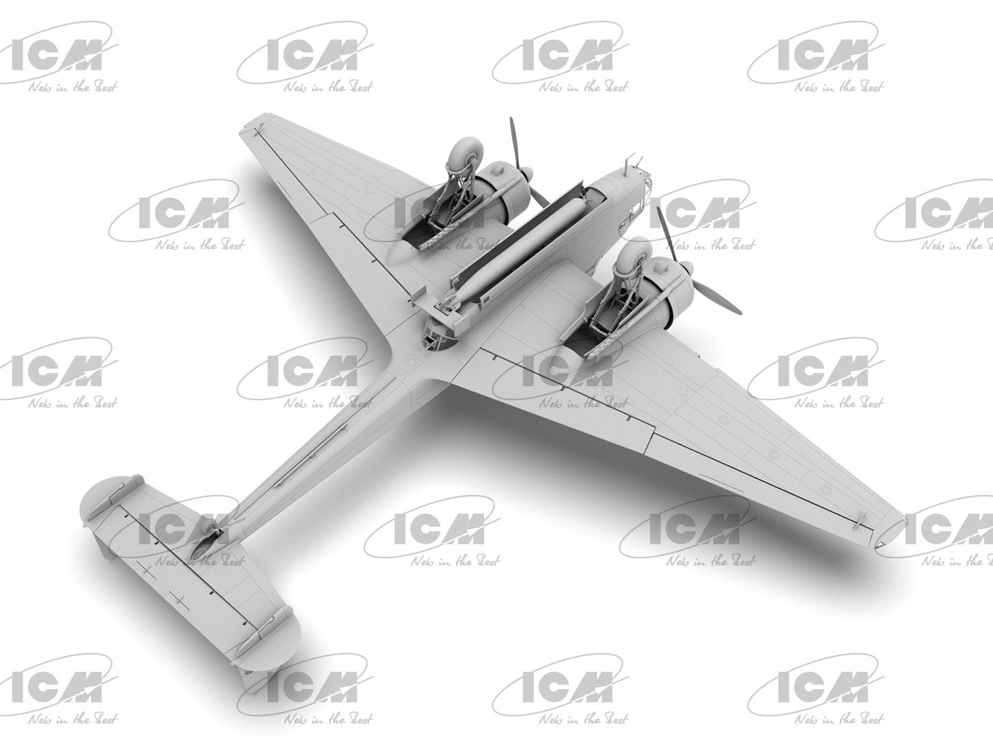 ICM 1/48th scale HP.52 Hampden TB.Mk.I WWII British Torpedo Bomber - Preorder inc. UK P&P