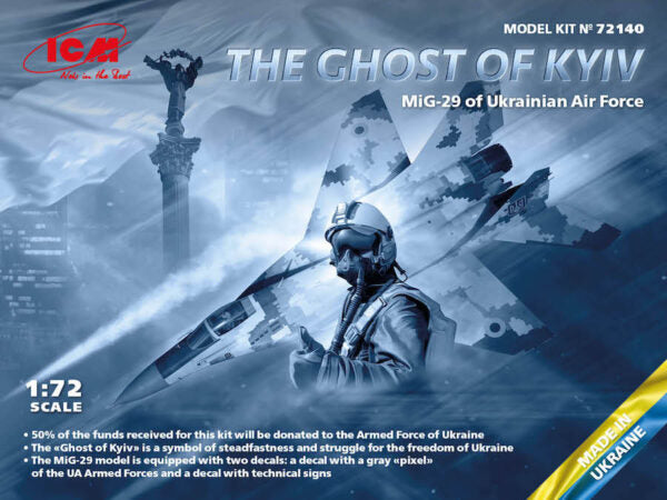 ICM 1/72nd scale Ukrainian MiG-29 - The Ghost of Kyiv