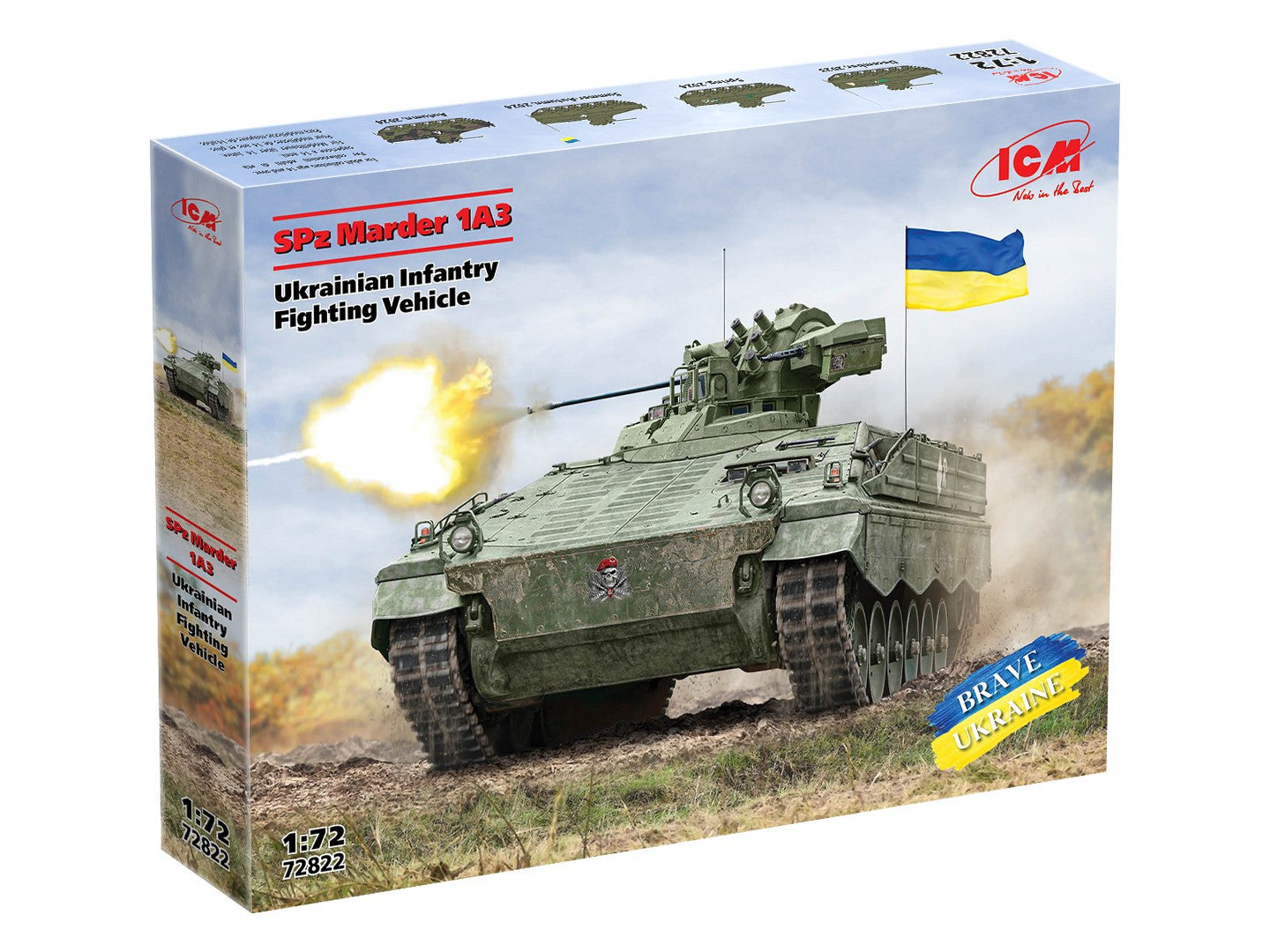 ICM 1/72nd scale Ukrainian SPz Marder 1A3
